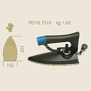 Fier de călcat electric cu aburi TREVIL F318