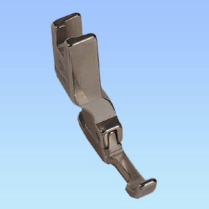 Picioruș articulat pentru fermoar, cu transport la tija acului, stânga, lățime 5.0mm