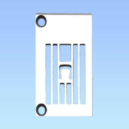 Placă ac pentru mașină de cusut acoperire 2 ace 6.4mm KANSAI SPECIAL B2000C/DVK-1702BK (2×6.4)