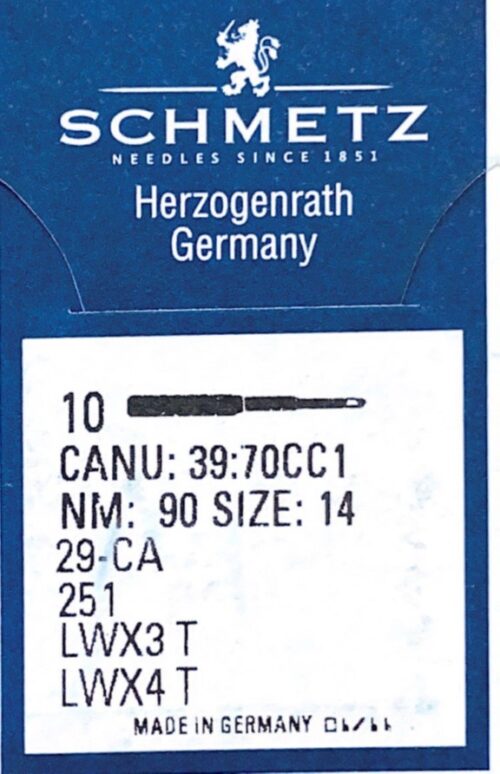 Ace de cusut pentru mașini de cusut industriale - SCHMETZ - vârf normal - #251